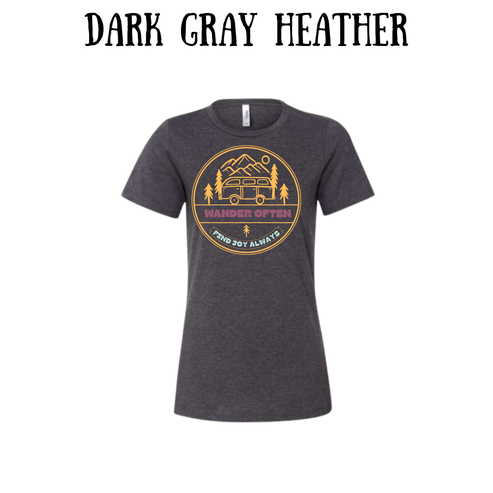 CP - Wander Often - Women's Relaxed Fit Tee - Neutrals