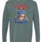 Red, White, And Blueberries - Comfort Colors - Heavyweight Long Sleeve Tee - Blues & Greens