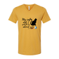 My Cat and I spill the tea about you - Bella+Canvas - Unisex V-Neck - Assorted Colors