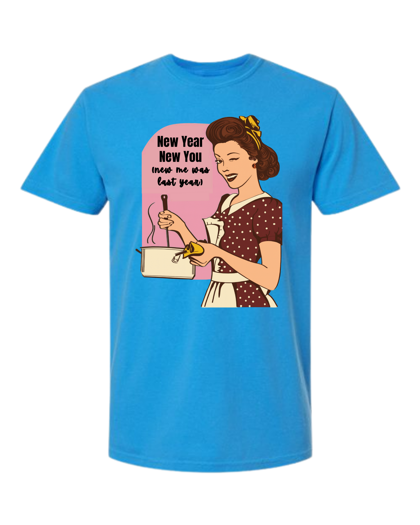 New Year New You - Comfort Colors - Heavyweight Unisex Tee - Blues