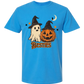 Halloween Besties - Comfort Colors - Heavyweight Unisex Tee - Blues