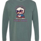 Lovin' Life as a Free Bird - Comfort Colors - Heavyweight Long Sleeve Tee - Blues & Greens