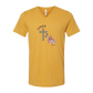Loves Jesus & America too - Bella+Canvas - Unisex V-Neck - Assorted Colors