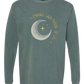 Embrace Each Period of Life - Comfort Colors - Heavyweight Long Sleeve Tee - Blues & Greens