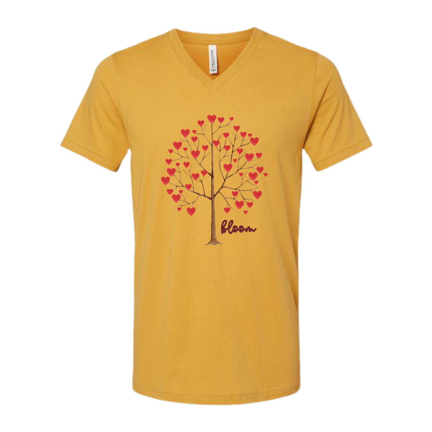 Bloom - Bella+Canvas - Unisex V-Neck - Assorted Colors