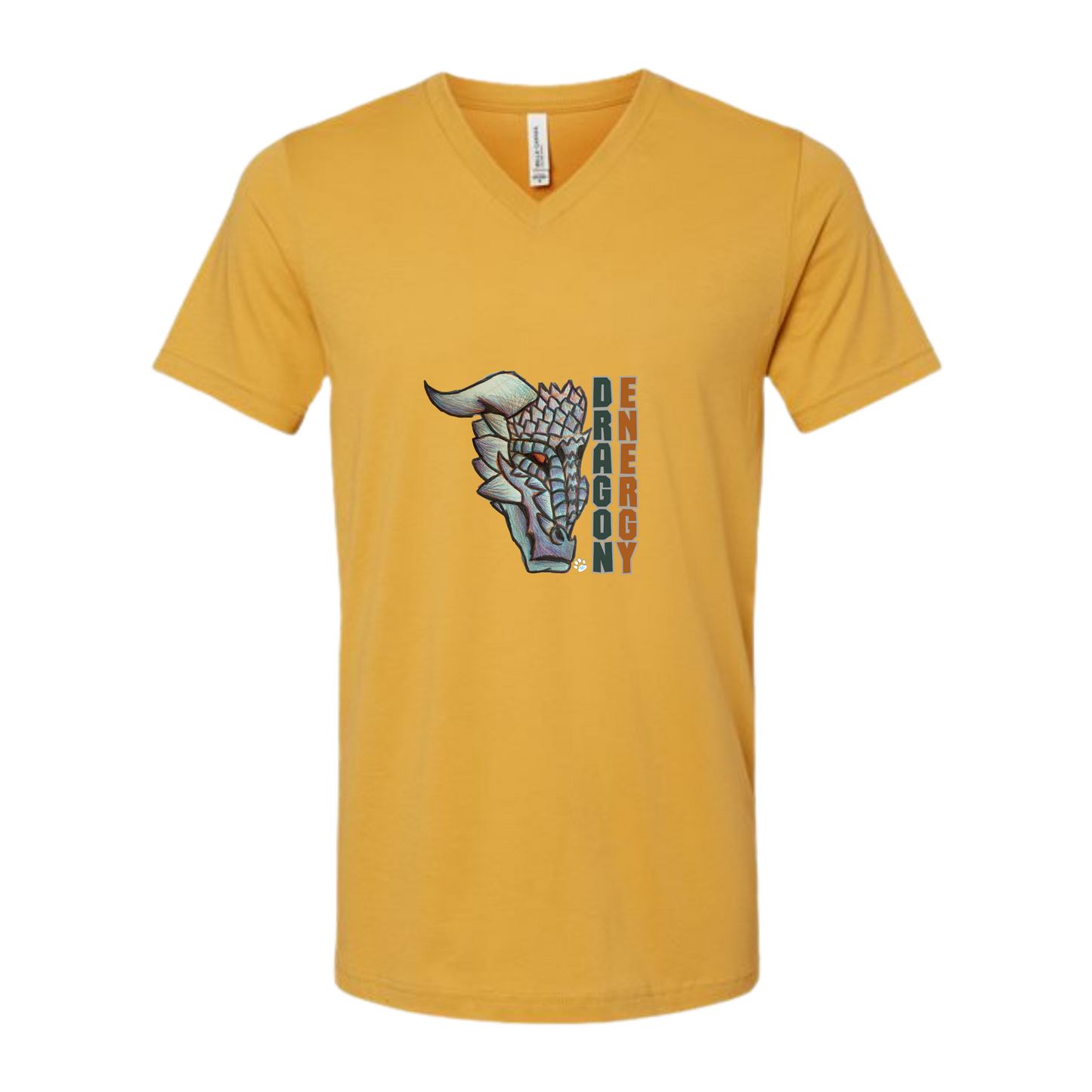 Dragon Energy - Bella+Canvas - Unisex V-Neck - Assorted Colors