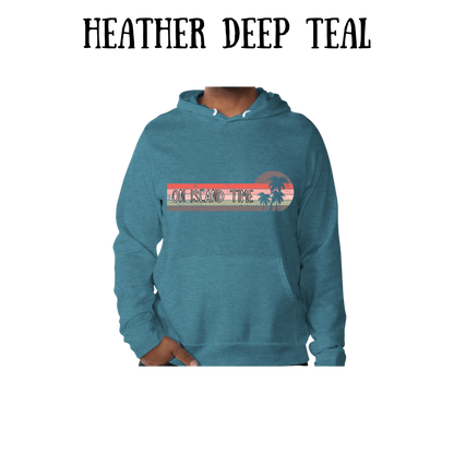 VP - On Island Time - Sponge Fleece Hoodie - Blues, Purples