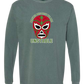 Masked Because We Are Unstable - Comfort Colors - Heavyweight Long Sleeve Tee - Blues & Greens