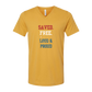 Saved. Free. Loud & Proud - Bella+Canvas - Unisex V-Neck - Assorted Colors
