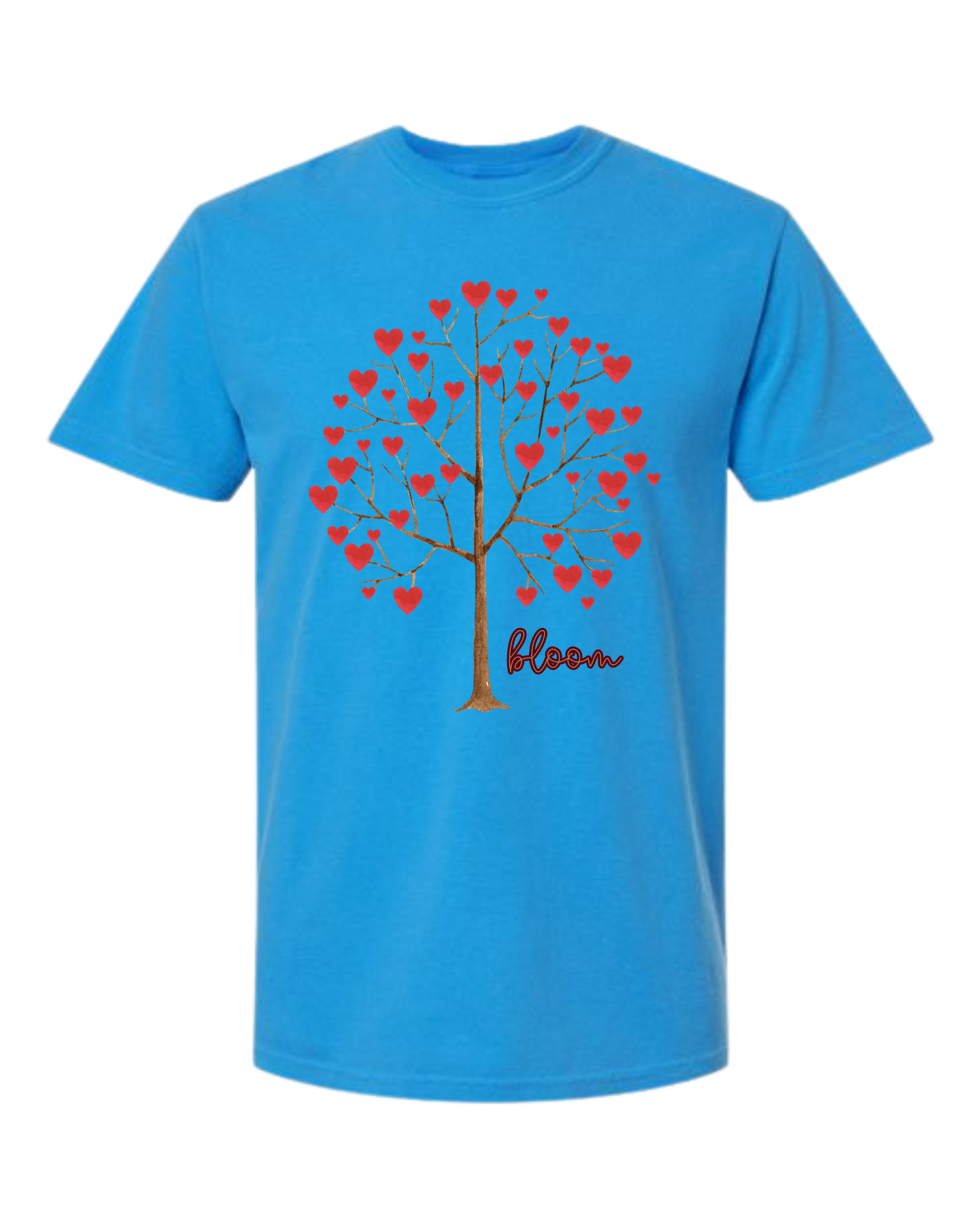 Bloom - Comfort Colors - Heavyweight Unisex Tee - Blues