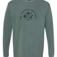 On Cruise Control - Comfort Colors - Heavyweight Long Sleeve Tee - Blues & Greens