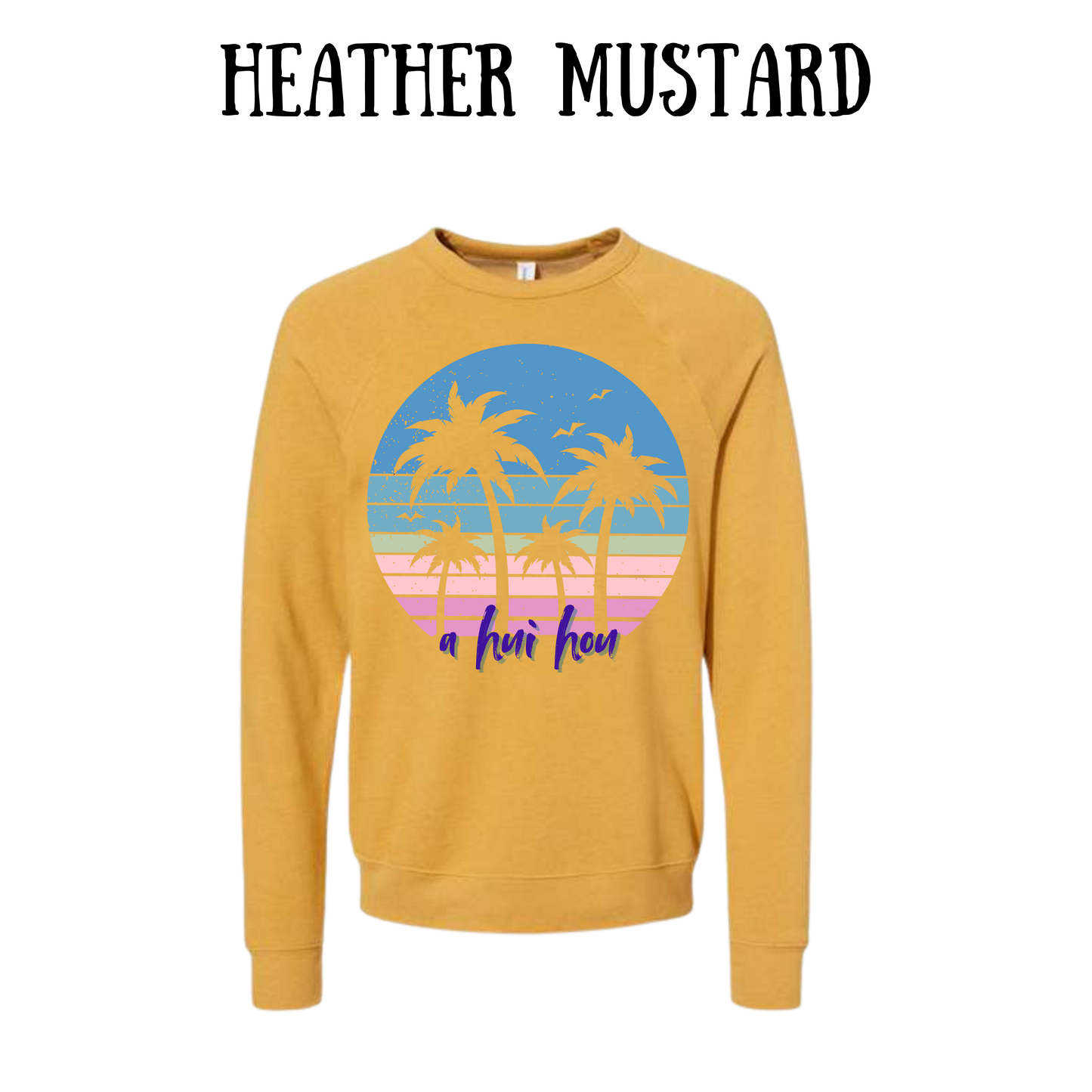 VP - A Hui Hou - Sponge Fleece Raglan Sweatshirt - Assorted Colors