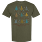 Galatians 5 - Comfort Colors - Heavyweight Unisex Tee - Greens