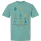 Galatians 5 - Comfort Colors - Heavyweight Unisex Tee - Greens