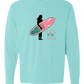 Mana in My Soul - Comfort Colors - Heavyweight Long Sleeve Tee - Blues & Greens
