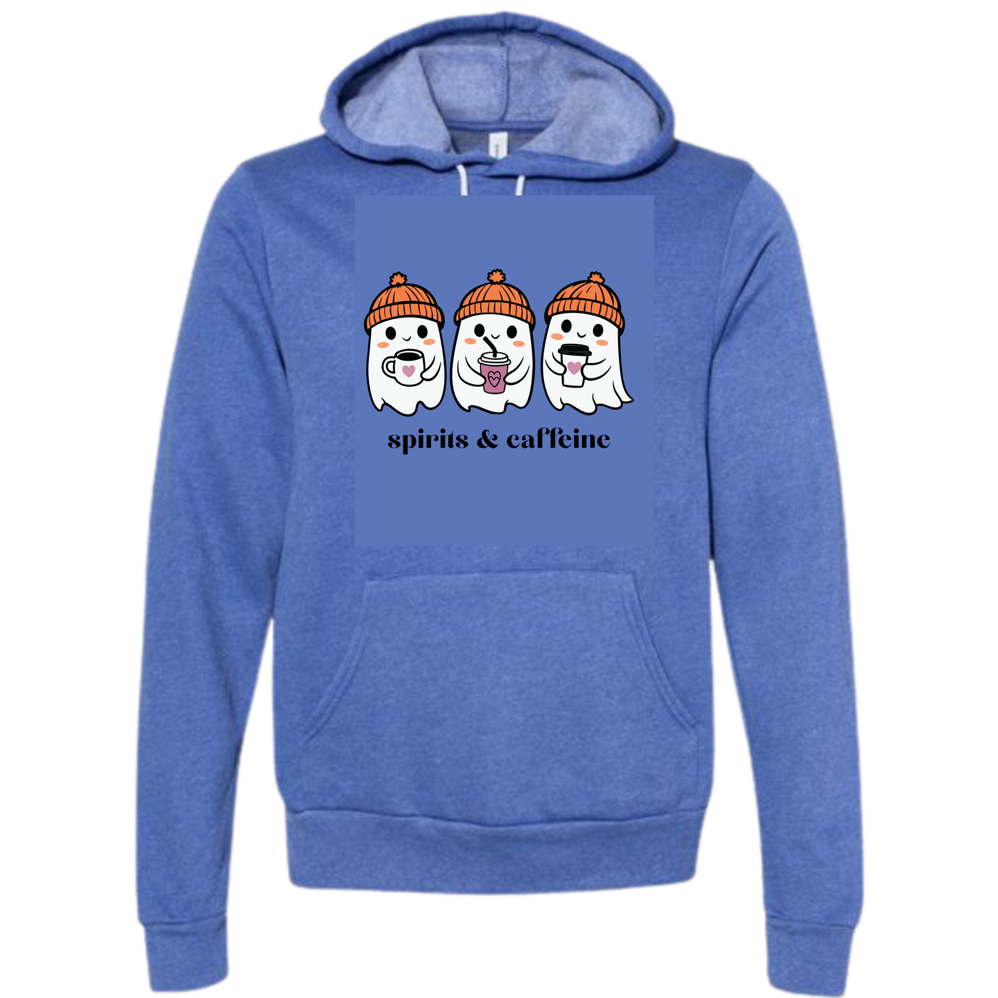 HP - Spirits & Caffeine - Sponge Fleece Hoodie - Blues, Purples