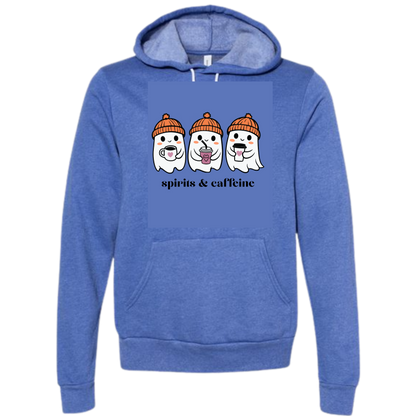 HP - Spirits & Caffeine - Sponge Fleece Hoodie - Blues, Purples