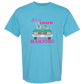 Get in Loser We're Playing Mahjong - Comfort Colors - Heavyweight Unisex Tee - Blues