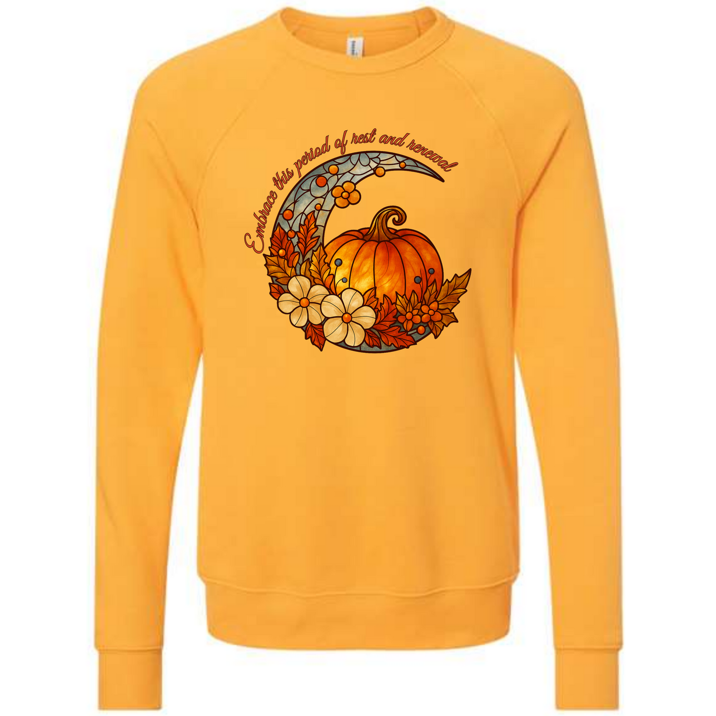 Rest and Renewal - Sponge Fleece Raglan Sweatshirt - Assorted Colors