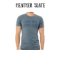 not a hot mess just a hot flash - unisex tee - blues