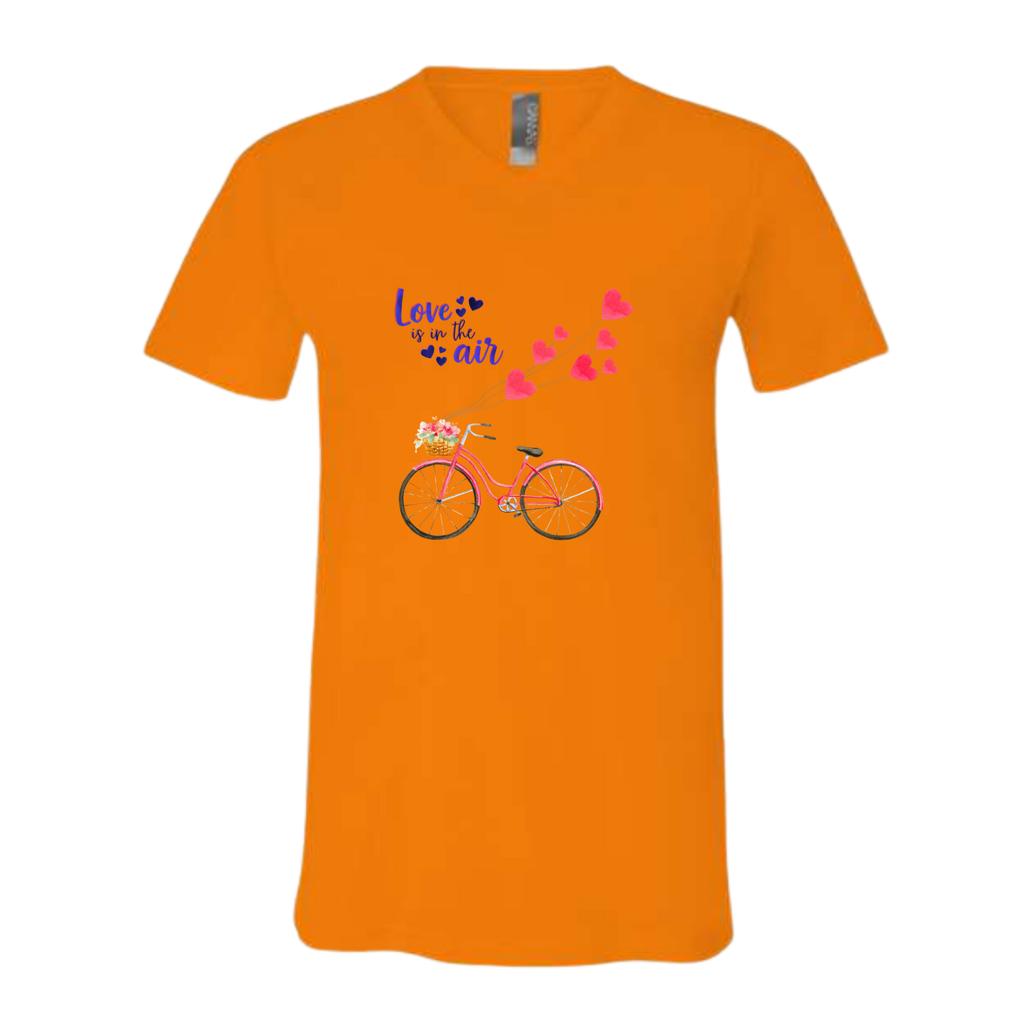 Love is in the Air - Bella+Canvas - Unisex V-Neck - Assorted Colors