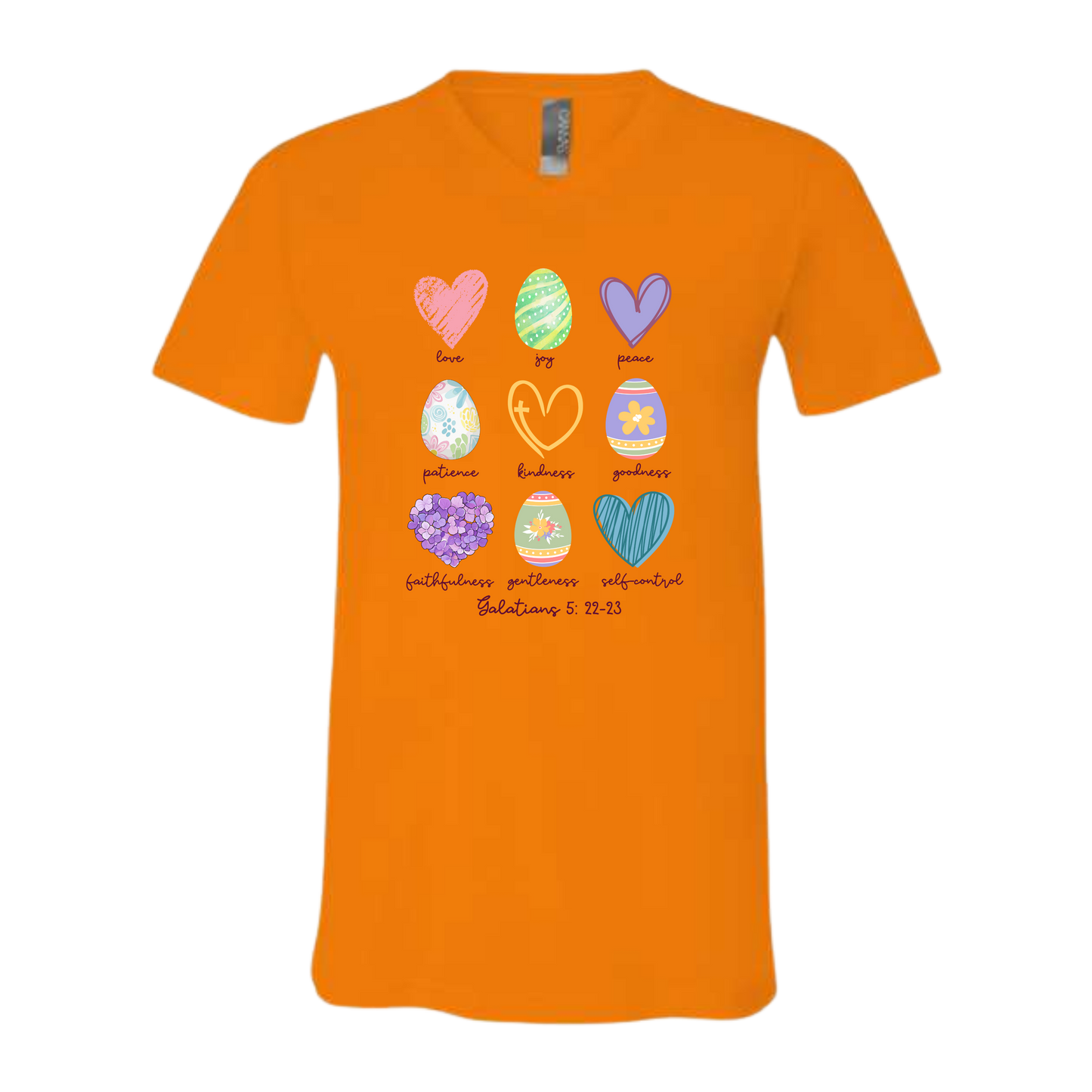 Galatians 5 - Easter - Bella+Canvas - Unisex V-Neck - Assorted Colors