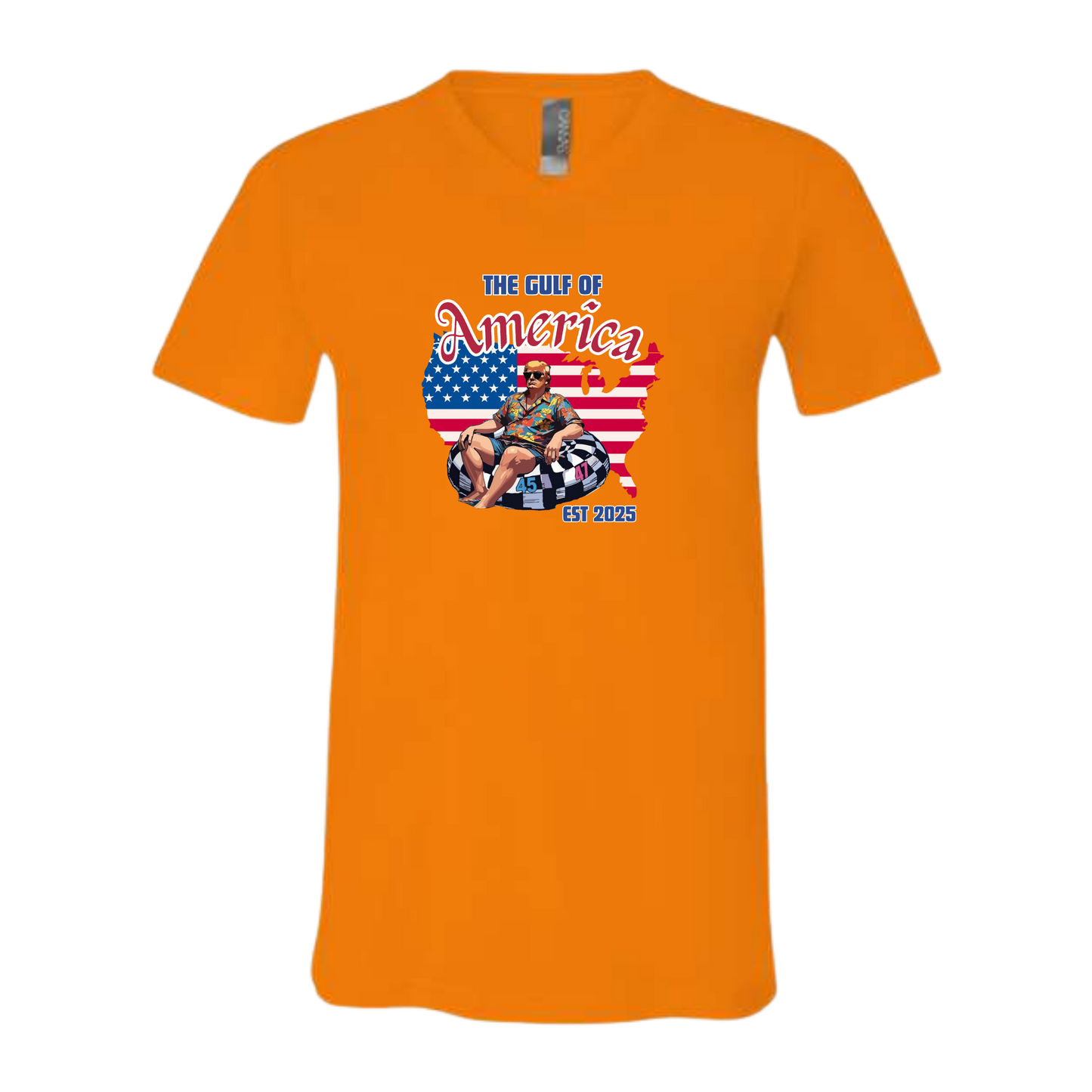 The Gulf of America - Bella+Canvas - Unisex V-Neck - Assorted Colors