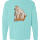Muscle Bear - Comfort Colors - Heavyweight Long Sleeve Tee - Blues & Greens