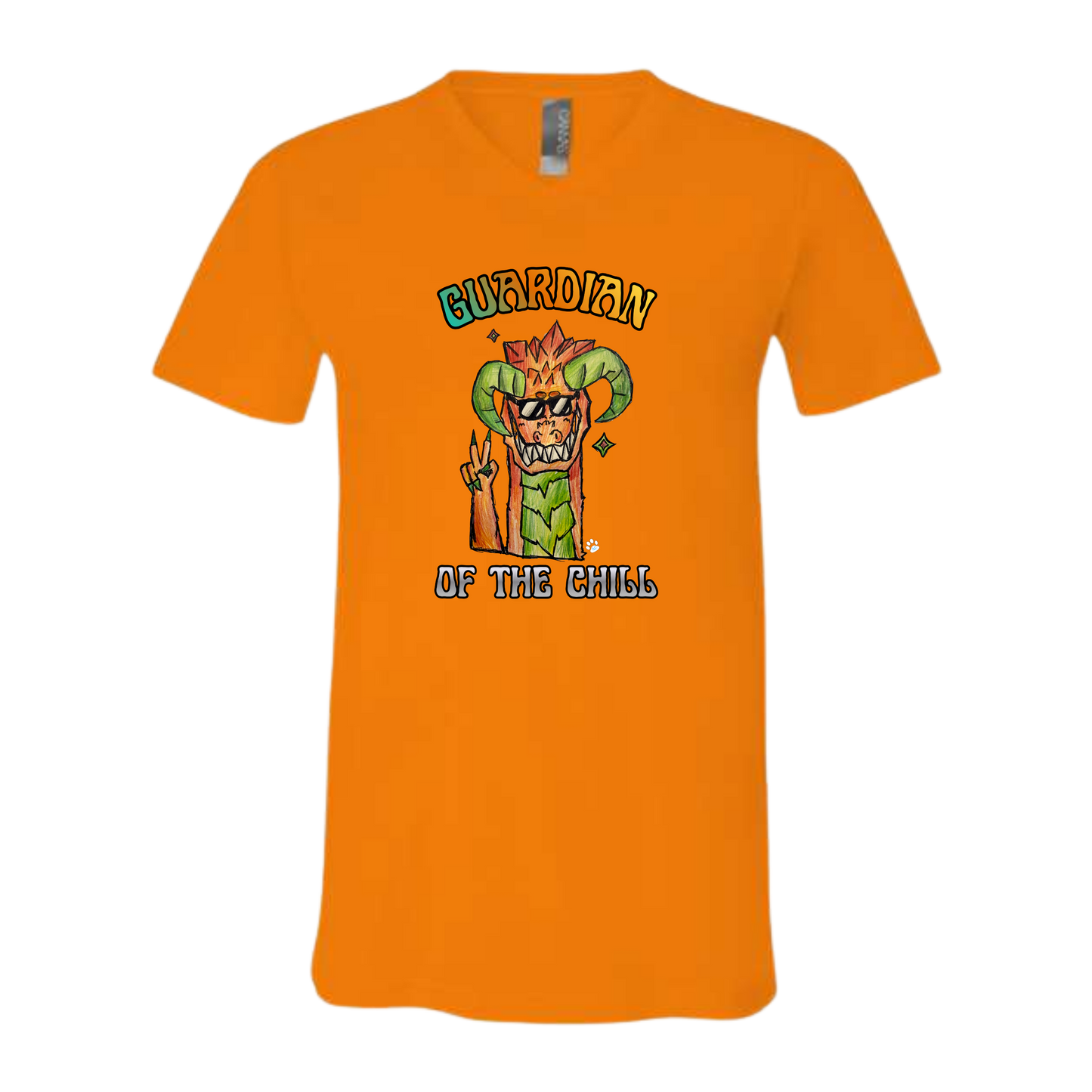 Guardian of The Chill - Bella+Canvas - Unisex V-Neck - Assorted Colors