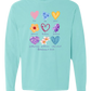 Galatians 5 - Spring - Comfort Colors - Heavyweight Long Sleeve Tee - Blues & Greens