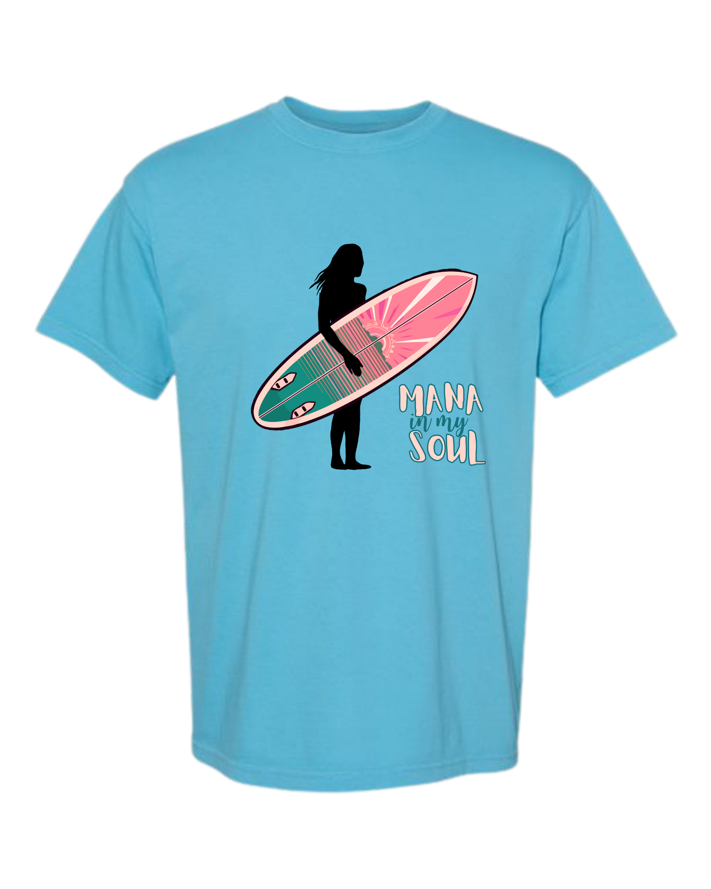 Mana in My Soul - Comfort Colors - Heavyweight Unisex Tee - Blues