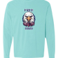 Free Bird - Comfort Colors - Heavyweight Long Sleeve Tee - Blues & Greens
