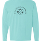 On Cruise Control - Comfort Colors - Heavyweight Long Sleeve Tee - Blues & Greens