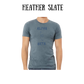 beta to alpha - unisex tee - blues