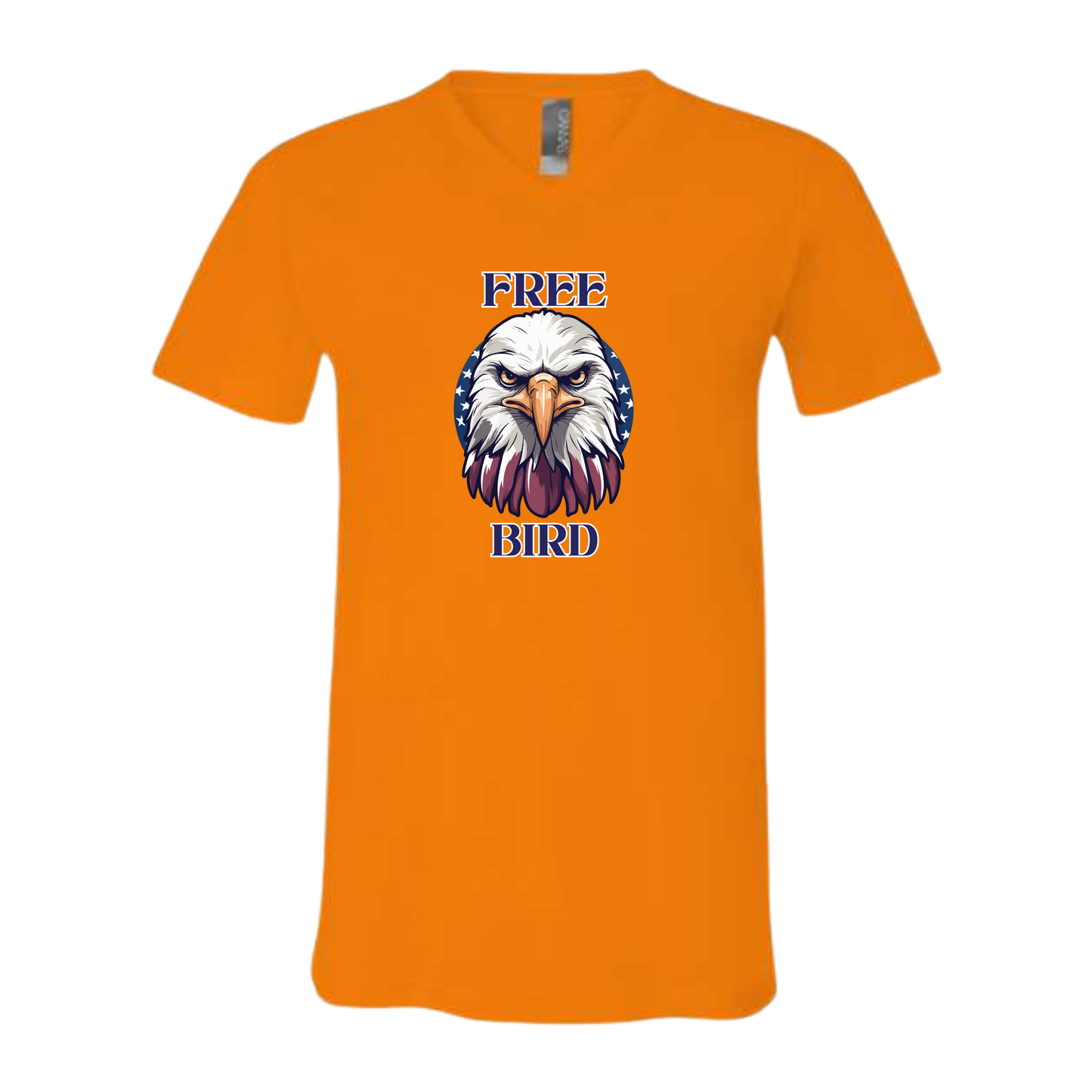 Free Bird - Bella+Canvas - Unisex V-Neck - Assorted Colors