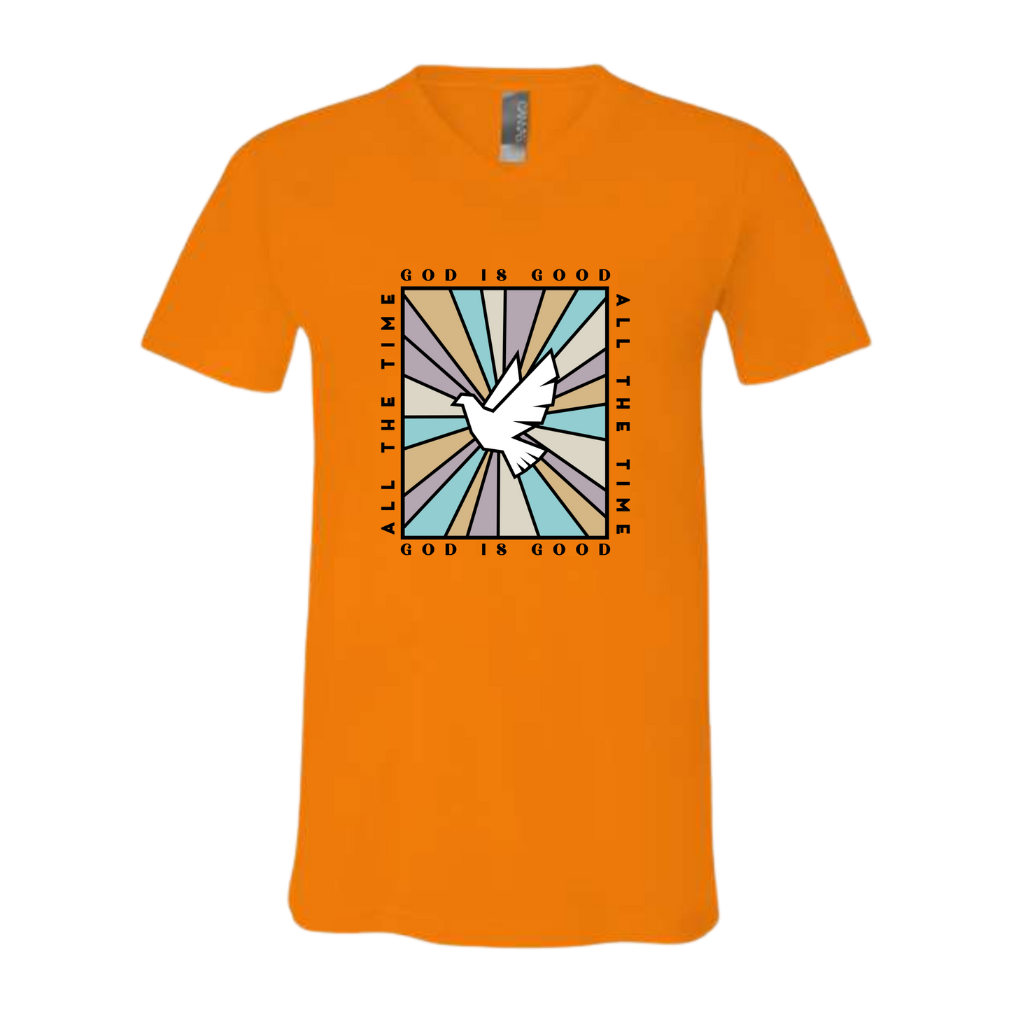 God Is Good - Bella+Canvas - Unisex V-Neck - Assorted Colors