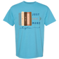 Just One More Chapter - Comfort Colors - Heavyweight Unisex Tee - Blues