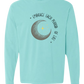 Embrace Each Period of Life - Comfort Colors - Heavyweight Long Sleeve Tee - Blues & Greens