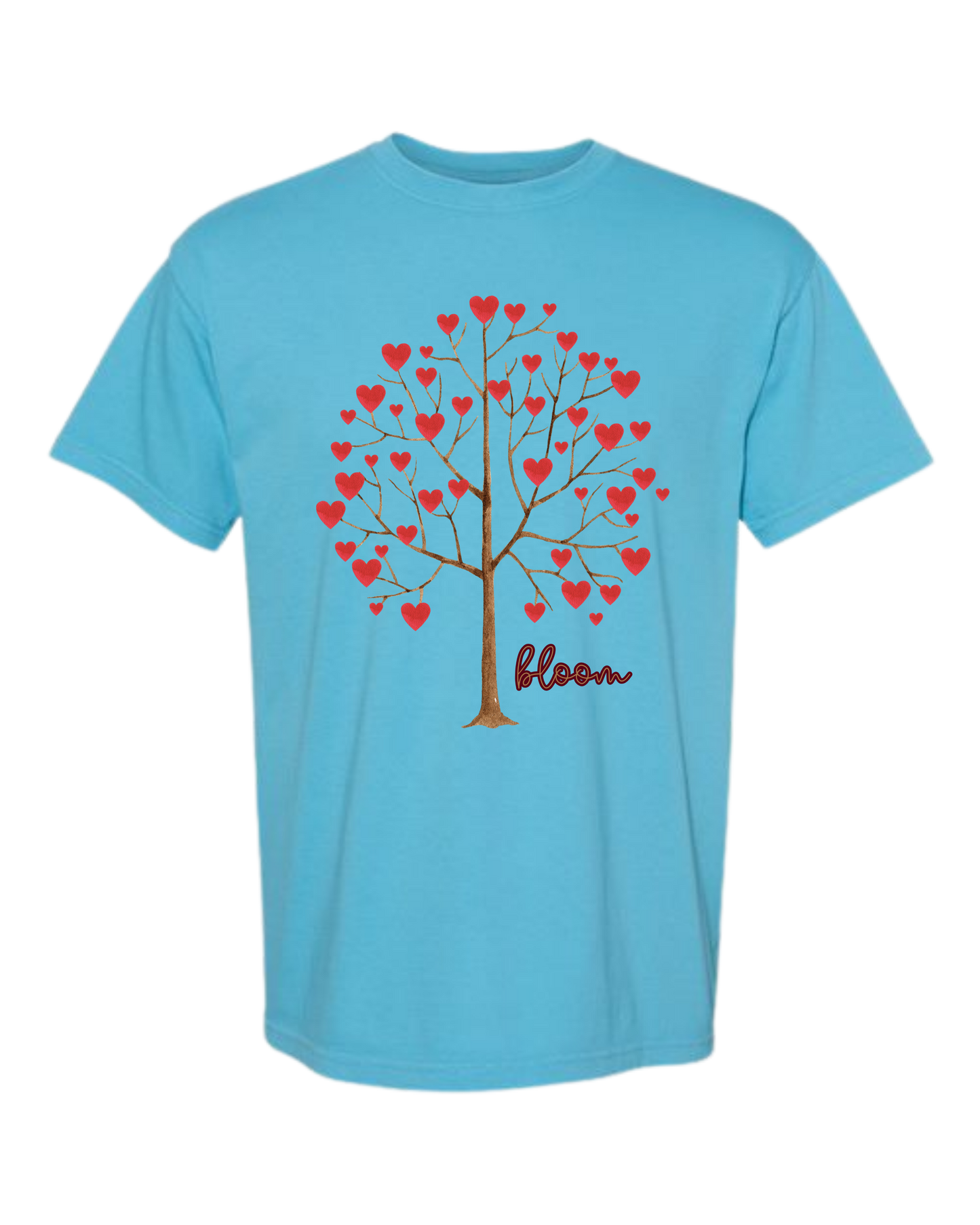Bloom - Comfort Colors - Heavyweight Unisex Tee - Blues
