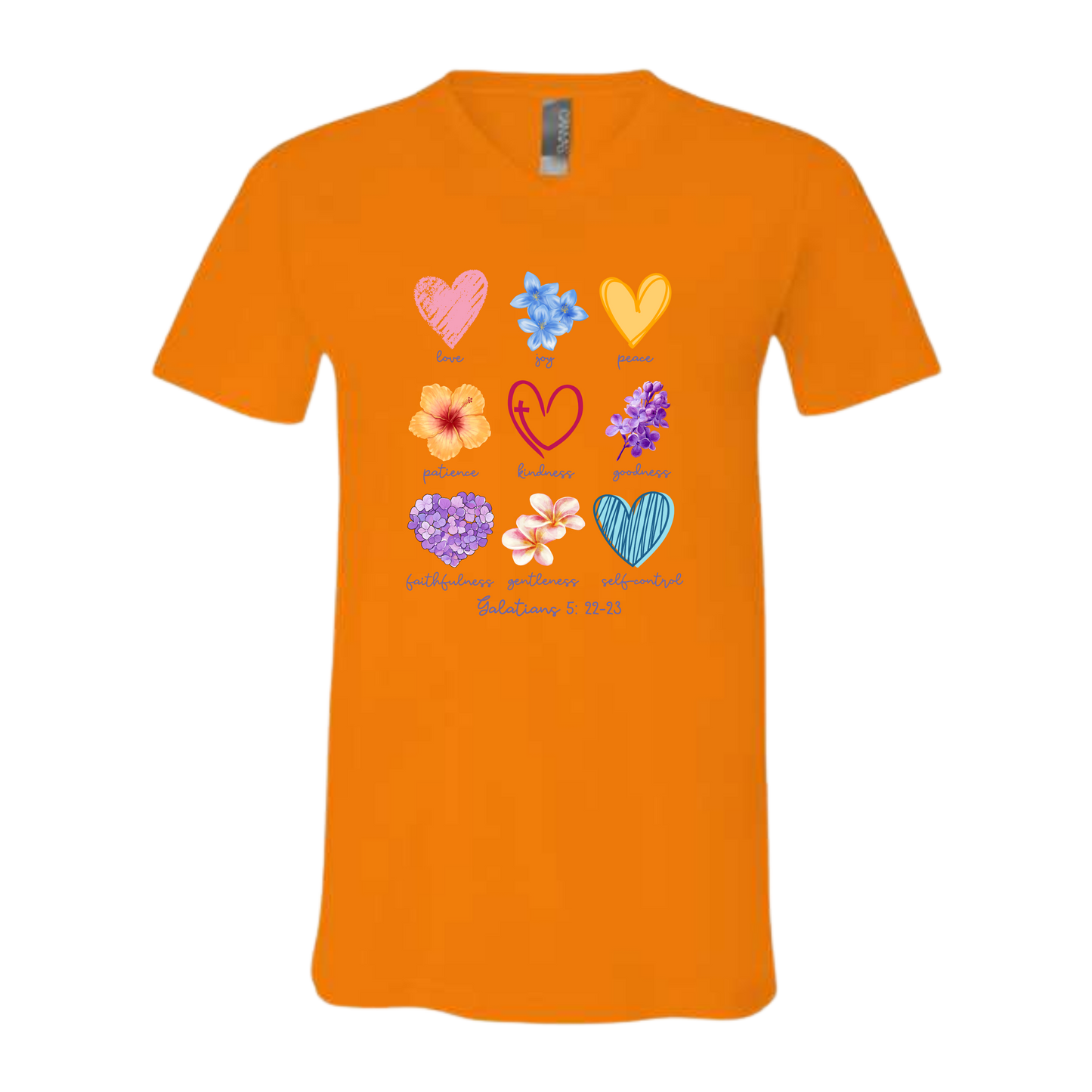 Galatians 5 - Spring - Bella+Canvas - Unisex V-Neck - Assorted Colors