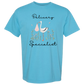 Delivery Specialist - Comfort Colors - Heavyweight Unisex Tee - Blues