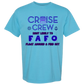 Cruise Crew Most Likely to FAFO Float Around & Find Out - Comfort Colors - Heavyweight Unisex Tee - Blues