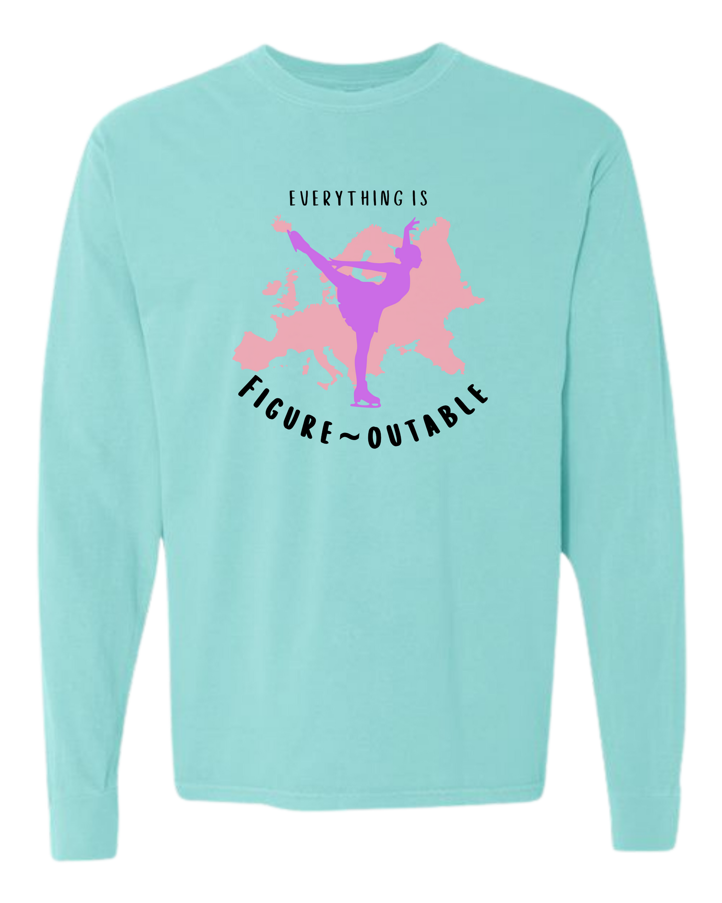 Bristol - Comfort Colors - Heavyweight Long Sleeve Tee - Blues & Greens
