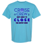 Cruise Crew Most Likely to Close the Buffet Down - Comfort Colors - Heavyweight Unisex Tee - Blues