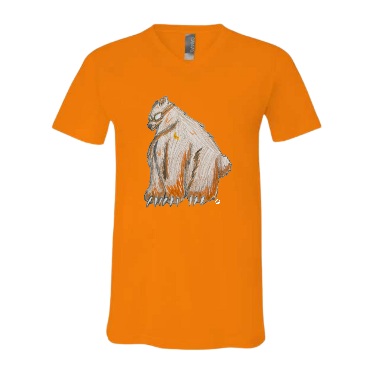 Muscle Bear - Bella+Canvas - Unisex V-Neck - Assorted Colors