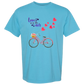 Love Is in The Air - Comfort Colors - Heavyweight Unisex Tee - Blues