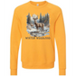 Winter Wonderland - Sponge Fleece Raglan Sweatshirt - Assorted Colors