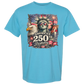America's 250th Birthday - Comfort Colors - Heavyweight Unisex Tee - Blues