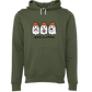 HP - Spirits & Caffeine - Sponge Fleece Hoodie - Greens, Neutrals