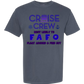 Cruise Crew Most Likely to FAFO Float Around & Find Out - Comfort Colors - Heavyweight Unisex Tee - Blues
